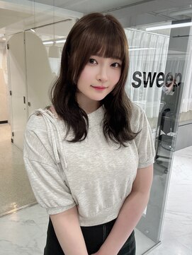 スウィープ(sweep) オリーブグレージュ