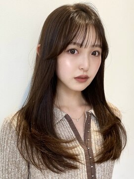 ノイ 銀座(noi) 顔周りレイヤーカットベージュカラーくびれレイヤーカット