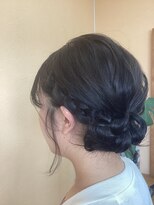 ベルクープ 永山店(BELLE COUPE)&nbsp;編み込みアップスタイル