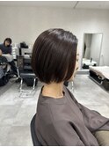 大人ショートボブ