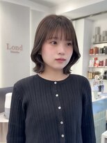 ロンドリゼル 札幌(Lond RiseL)&nbsp;◯ オリーブグレー/韓国/レイヤーカット/髪質改善/縮毛矯正/札幌
