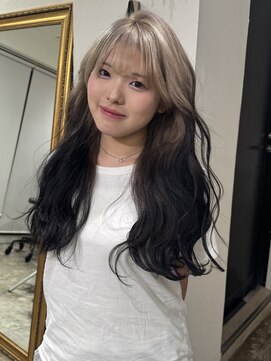 メゾン 心斎橋店(Maison) グレージュ×ブラックのルーツカラー!