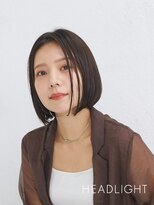 ティノ バイ ソーエン ヘッドライト 札幌店(Tino by soen HEADLIGHT)&nbsp;ボブレイヤーココアベージュチャコールグレー小顔ココアブラウン