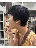 ◯ショートパーマ/くせ毛風パーマ/抜け感ショート