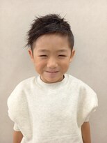 カルフールロコ キョウゴク八潮店(Carrefour LOCO)&nbsp;【キッズカット】サイド流しはね上げショート