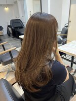 アルメリア 池袋(Arumeria)&nbsp;ブリーチなしベージュカラー透明感大人可愛いレイヤーカット