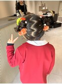お子様ヘアセット