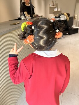 ソア(SOA) お子様ヘアセット