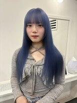 ヴィア 京都烏丸(Via)&nbsp;10代20代30代／ブルーシルバー／ハイトーン／髪質改善／ブリーチ