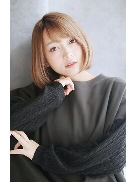 ラピス 銀座 blue店(Lapis) 《30代～大人透明感》白髪ぼかしハイライト＋艶カラー[銀座]