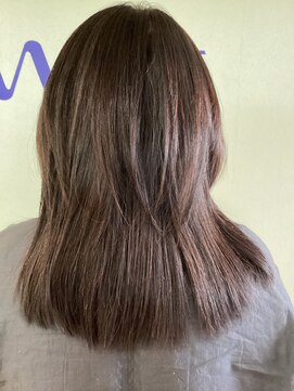 ウエーブ ウルフ風レイヤー