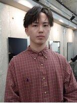 オルカ(ORCA)&nbsp;アクティブショート　ピンパーマ　短髪　メンズ　新宿　南川聖華