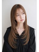 大人可愛い20代30代40代レイヤーロング