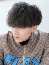 《ツイストスパイラルパーマ》縦落ちの動きでボリューム感もアップ◎【名古屋/名駅/men's/メンズパーマ】