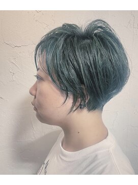 ボッカ(bocca) ツーブロックショートボブ