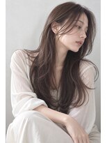 ラベスト キョウト 京都 四条烏丸店(LOVEST KYOTO)&nbsp;顔まわりレイヤー×艶ブラウンロング