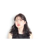 シースルーバング × うぶ毛バング × ナチュラル