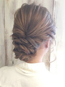 アンフィフォープルコ(AnFye for prco) 【AnFyeforprco】大人パーティーアップヘア*