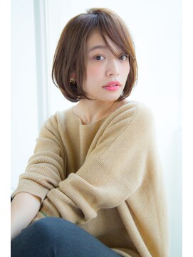 アンアミ オモテサンドウ(Un ami omotesando) 【Unami】姫カット×モード×クラシカルミルクティーカラー島田