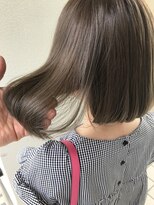 ヘアーデザイン シュシュ(hair design Chou Chou by Yone)&nbsp;☆chouchou ☆イルミナカラー×透け感ミルクティーアッシュ