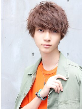 ネイビー(NAVY) コンパクトネープレスマッシュ×重めバング