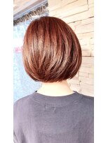 ミッシェル アフロート(michelle afloat)&nbsp;大人ボブもラウンドCカットでキレイ可愛く☆