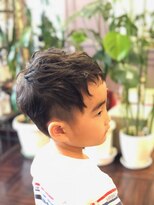 ボヌールヘア(BONHEUR HAIR)&nbsp;キッズカット　男の子　ツーブロ
