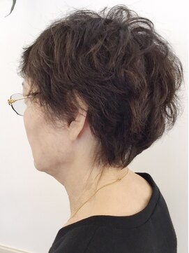 ヘアークリアー 春日部 大人可愛いボリュームあるミセスキレイめショート/40代50代60代
