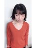 カット+前髪縮毛矯正　￥10000