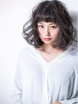 モッズヘア 上尾西口店(mod's hair) *mod's上尾*くせ毛風スパイラルカール♪Aライン小顔大人ボブw