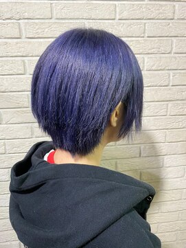 ミミック (mimic) 【派手髪】Blue violet color【アッシュ】