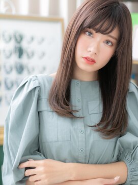 カバーヘア イヴ 戸頭店(COVER HAIR EVE) 大人かわいい…小顔グラデーションレイヤーb戸頭20代30代40代