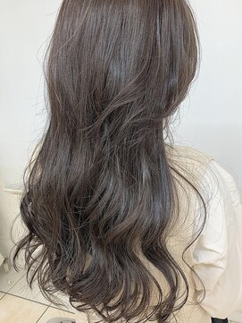 クオリス 上板橋店(QUALIS) オリーブベージュ/ロング/フロントレイヤー/20代/30代艶感