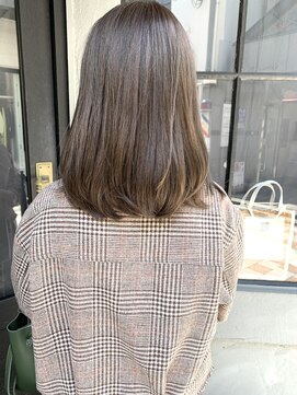 アフロートpd+ KOBE(AFLOATpd+) 【神戸三宮】ブリーチなしのベージュカラー