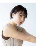 黒髪アッシュ×マッシュショート【自由が丘　educo】