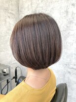 【20代30代40代】丸みショートボブ