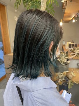 パルムヘアー(Palm hair) 低めバレイヤージュ