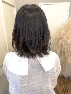 エニタイム(Anytime) ミディアムレイヤー 地毛風カラー