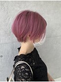 ピンクラベンダー#大人ショート