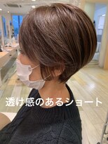 ヘアークラフト アニー 南郷18丁目店(HAIR CRAFT Annie) 透け感ショート