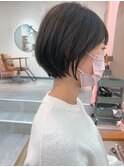 ショートボブ/ミニボブ/マッシュ/切りっぱなし/柏駅