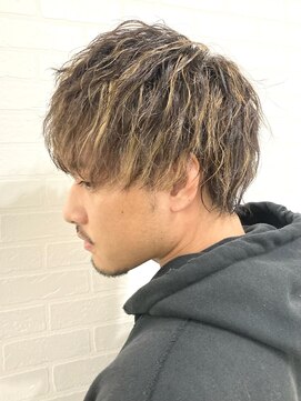 アールプラスヘアサロン(ar+ hair salon) 無造作マッシュ