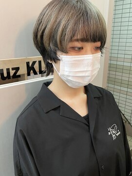 キューズ クラブ(cuz KLUB) 【cuzKLUB】ブリーチデザイン×ショートウルフ【池袋】