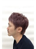 最近流行りの刈り上げないショートスタイル