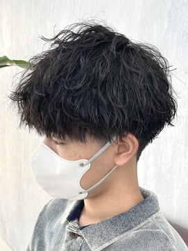 ヒースプール(Heathpool) メンズ 波巻きパーマ