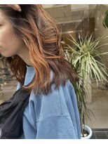 メロウマン(mellowman) インナーカラー×オレンジ