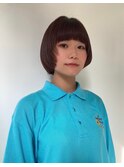 《ゲストスナップ》ぱっつん前髪/ニュアンスカラー