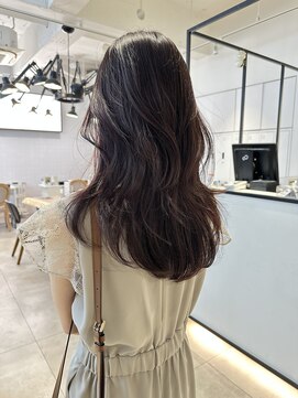 ゼスト パーク(ZEST PARK) レイヤーカット/ボルドーカラー　kanon