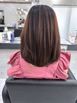 エンディアリング 東銀座(Endearing) ハイライト/マッシュパーマ/束感/波巻き/銀座/東銀座/眉毛