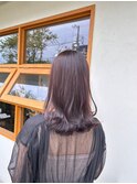 セミロングヘア